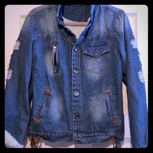Jean jacket | Yi Jian Mei NWOT